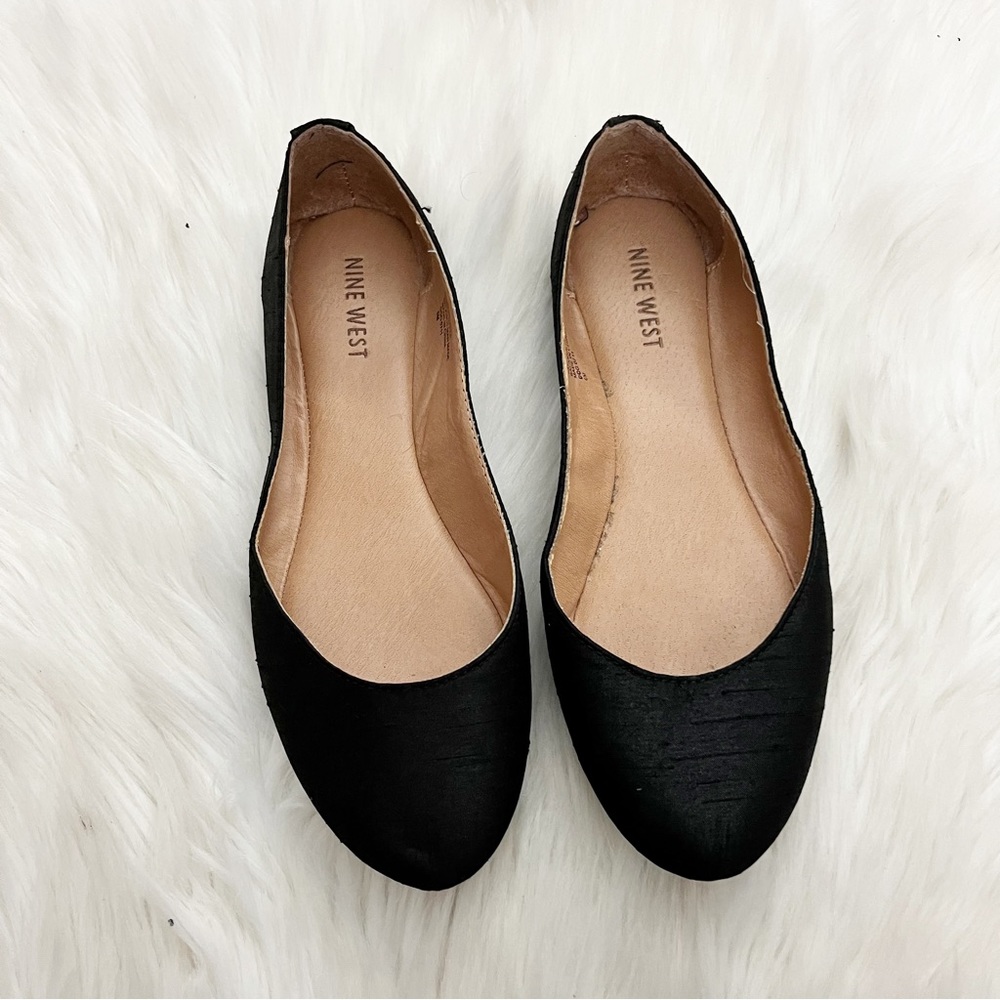 Nine west Black Ballet flats